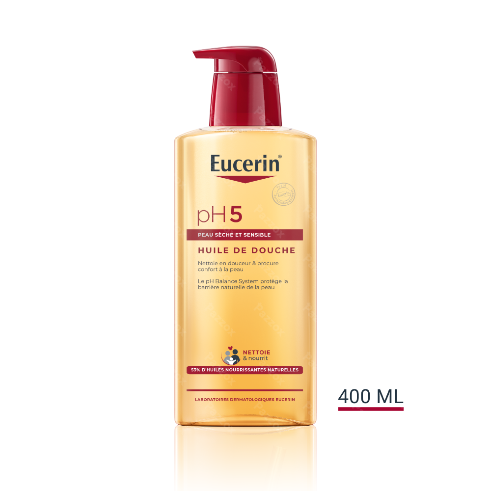 Eucerin pH5 Huilde de Douche Peau Sèche et Sensible avec pompe 400ml