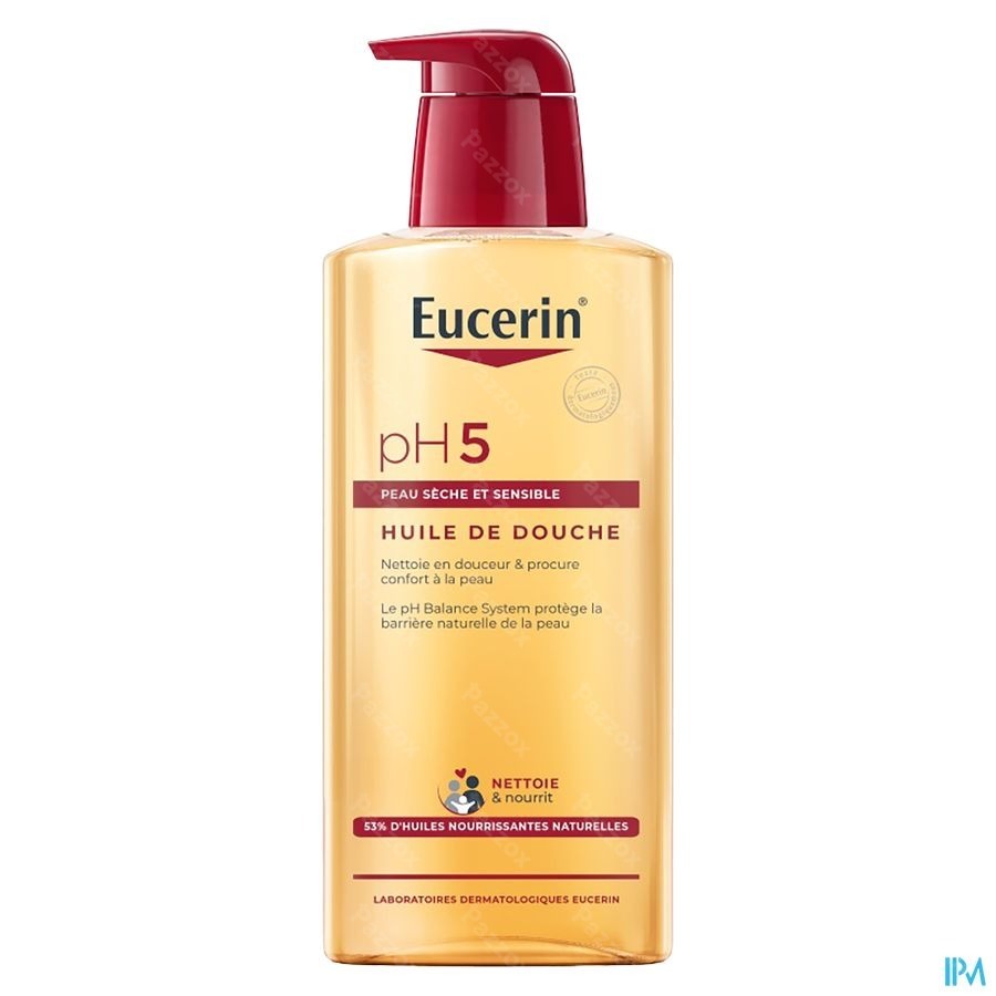 Eucerin pH5 Huilde de Douche Peau Sèche et Sensible avec pompe 400ml