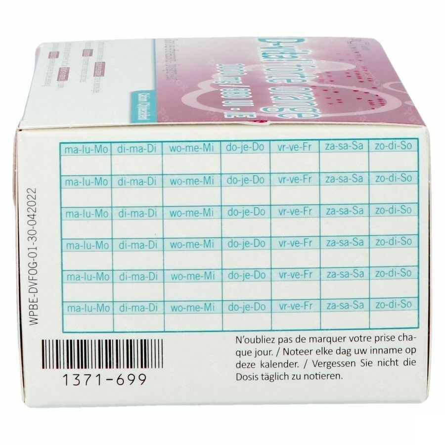 D-vital Forte Orange 1000mg/880ui Sach 30