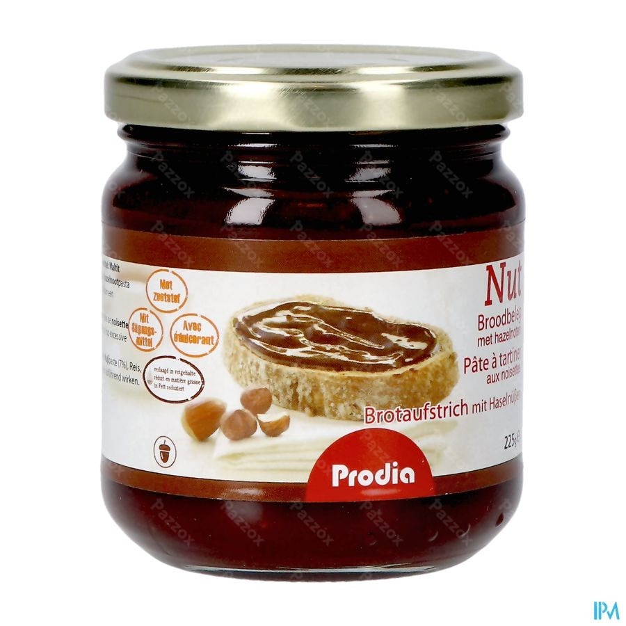 Prodia Nut+maltitol 225g 5809 Revogan