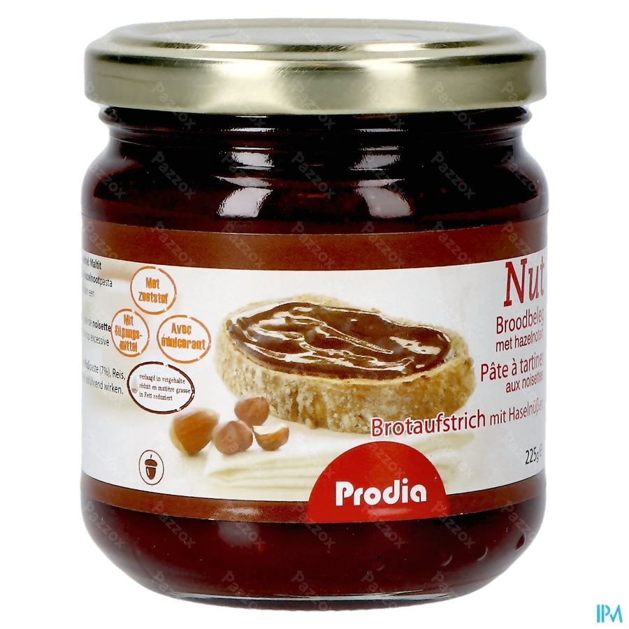 Prodia Nut+maltitol 225g 5809 Revogan
