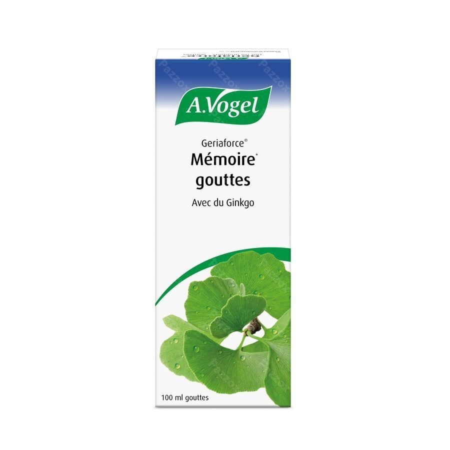 A.Vogel Geriaforce gouttes mémoire 100 ml