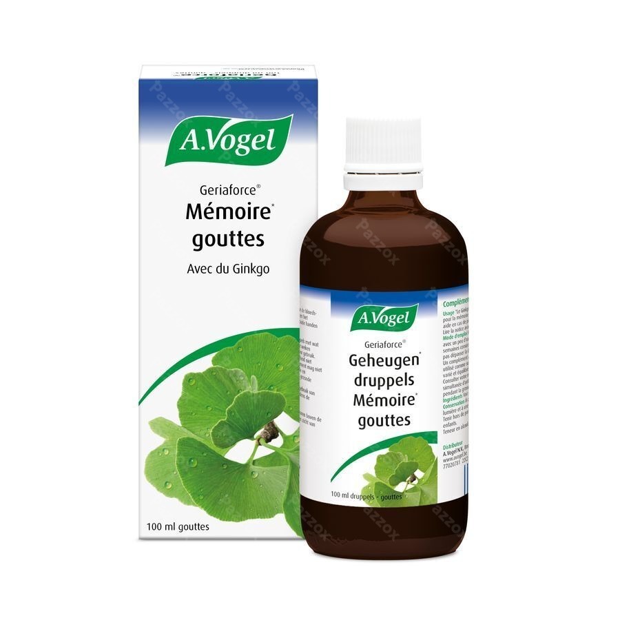 A.Vogel Geriaforce gouttes mémoire 100 ml