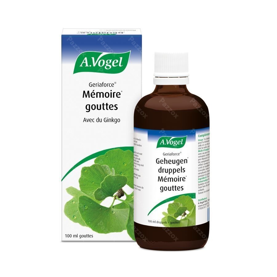 A.Vogel Geriaforce gouttes mémoire 100 ml
