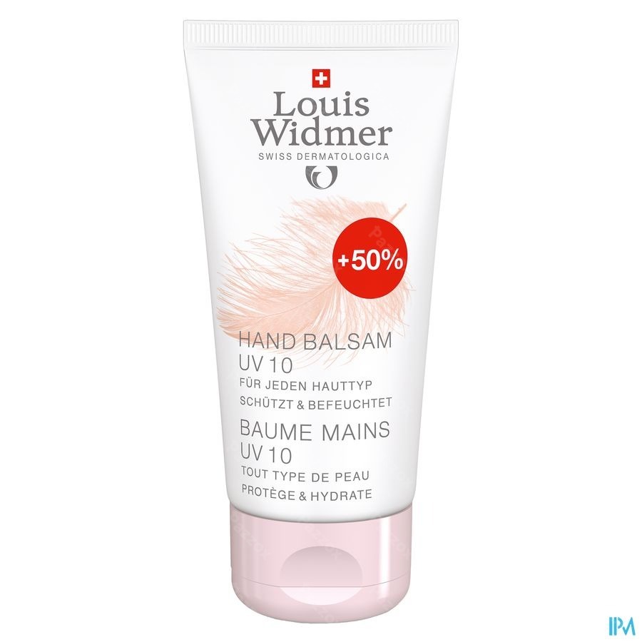 Widmer Baume Mains Uv10 Parfumée 50ml+25ml Gratuit