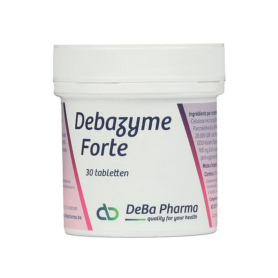 DeBa Pharma Debazyme Forte 30 Comprimés