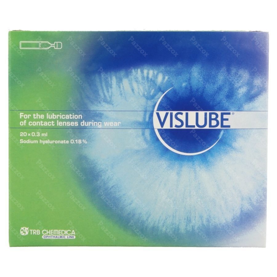 Vislube Uni-dosis Ster 20 X 0,3ml
