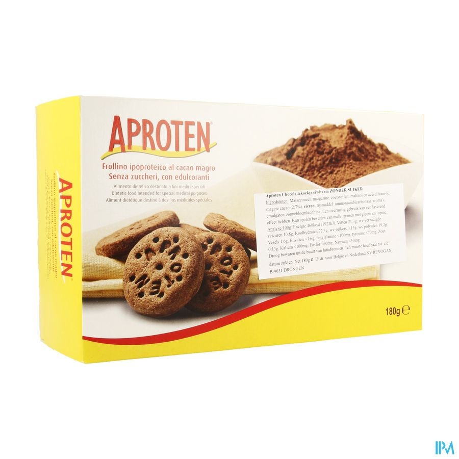 Aproten Biscuit Chocolat 180g 5466 Revogan