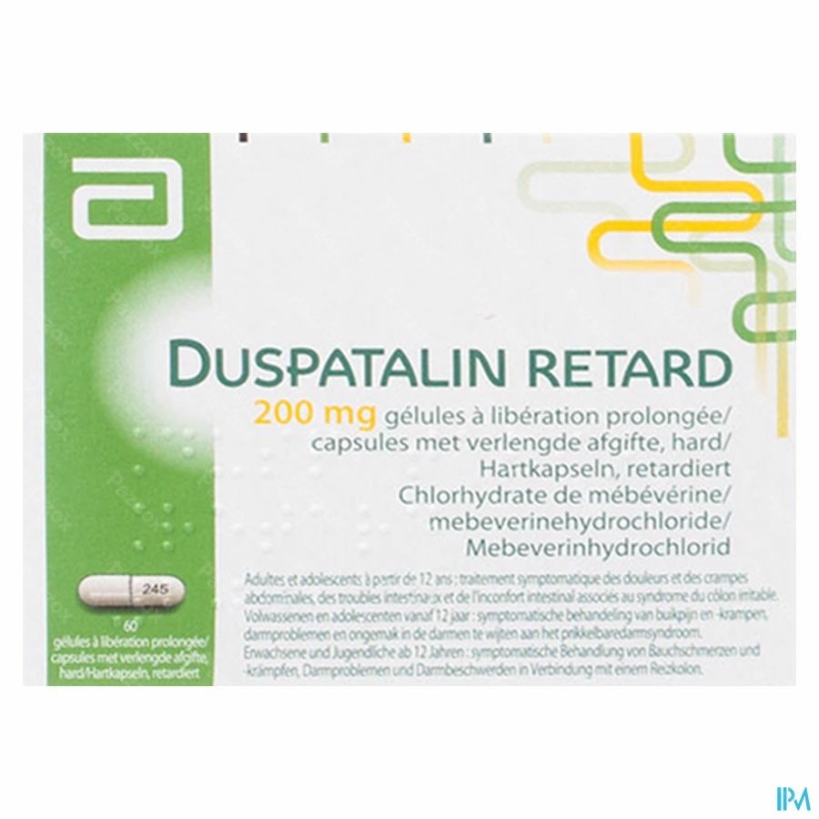 Duspatalin Retard 200 Caps 60x200mg