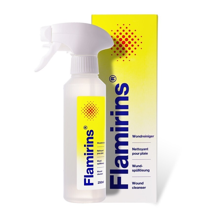 Flamirins Spray Nettoyant pour des Plaie 250ml