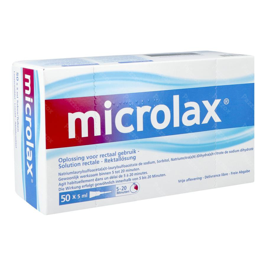 Microlax clyst 50 tb 5 ml à petit prix