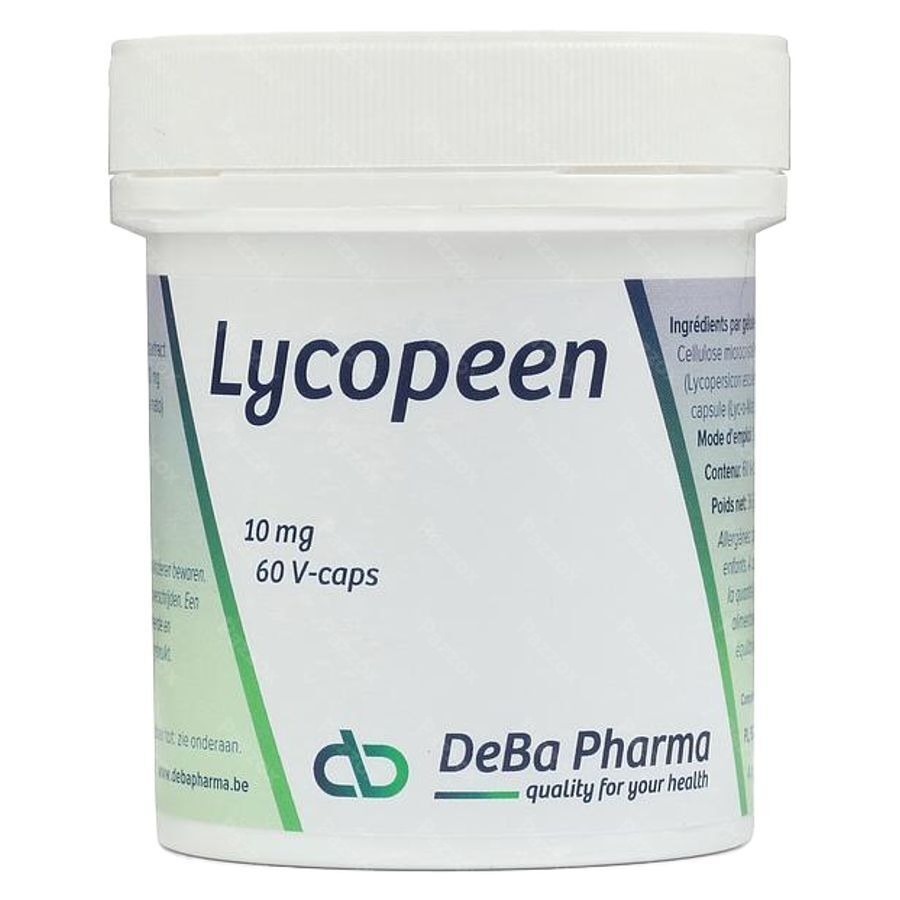 Lycopeen Caps 60x10mg Deba