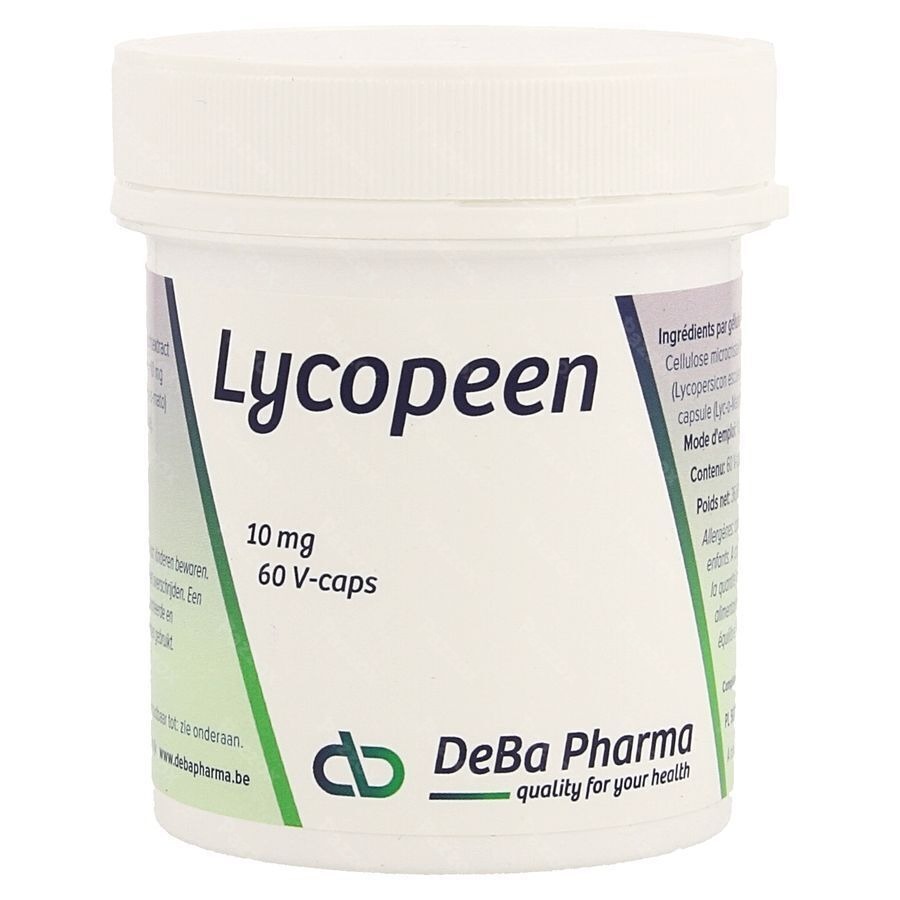 Lycopeen Caps 60x10mg Deba