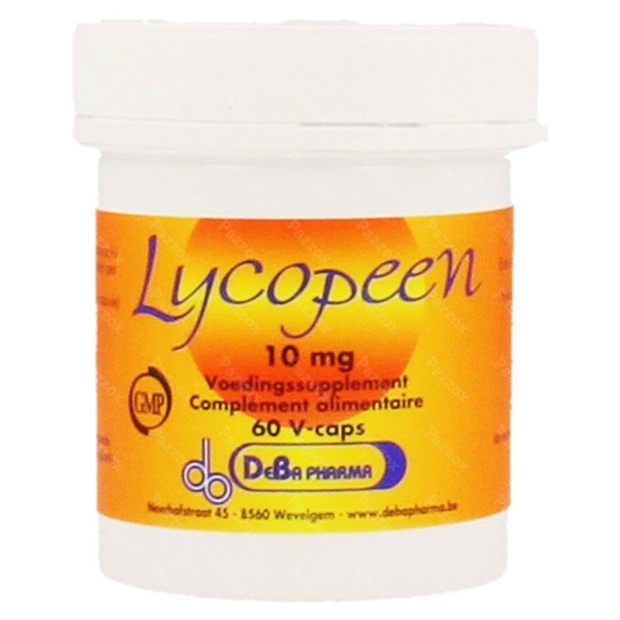 Lycopeen Caps 60x10mg Deba