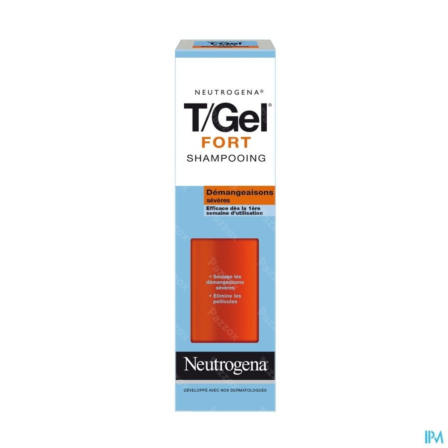 Neutrogena T Gel Fort Sh A/pelliculaire 250ml