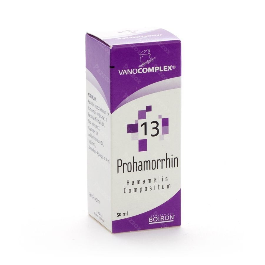 Vanocomplex N13 Prohamorrh. Gutt 50ml Unda