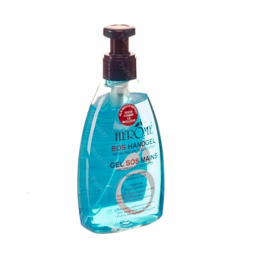 Herome Gel Hygienique Mains Pompe 200ml 2710