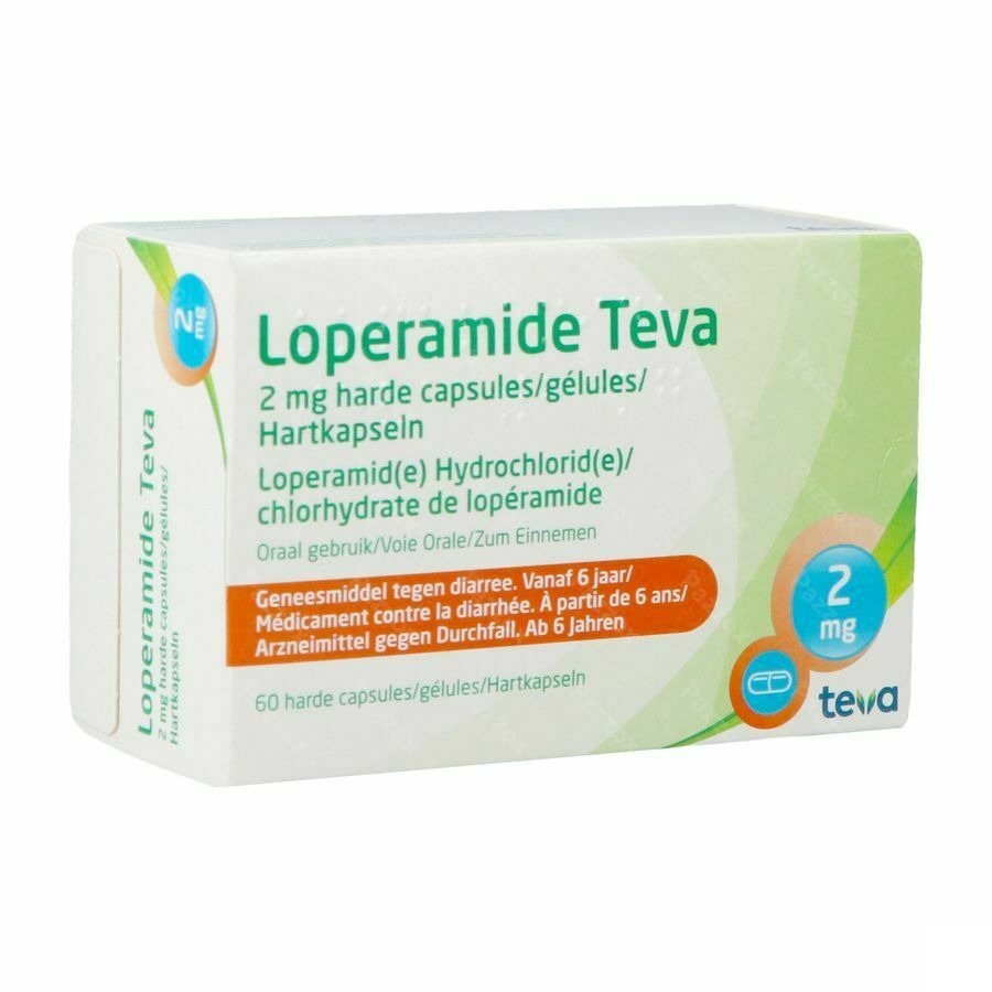 Loperamide Teva Caps 60 X 2mg