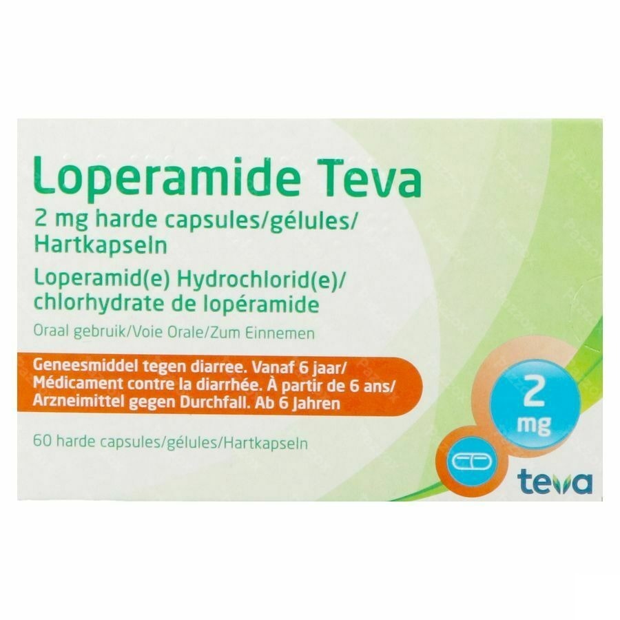 Loperamide Teva Caps 60 X 2mg