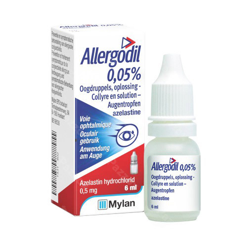 Allergodil 0,05% Collyre 6ml