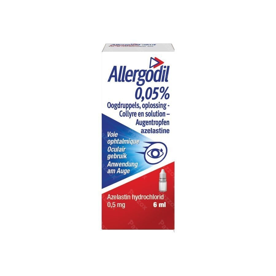 Allergodil 0,05% Collyre 6ml