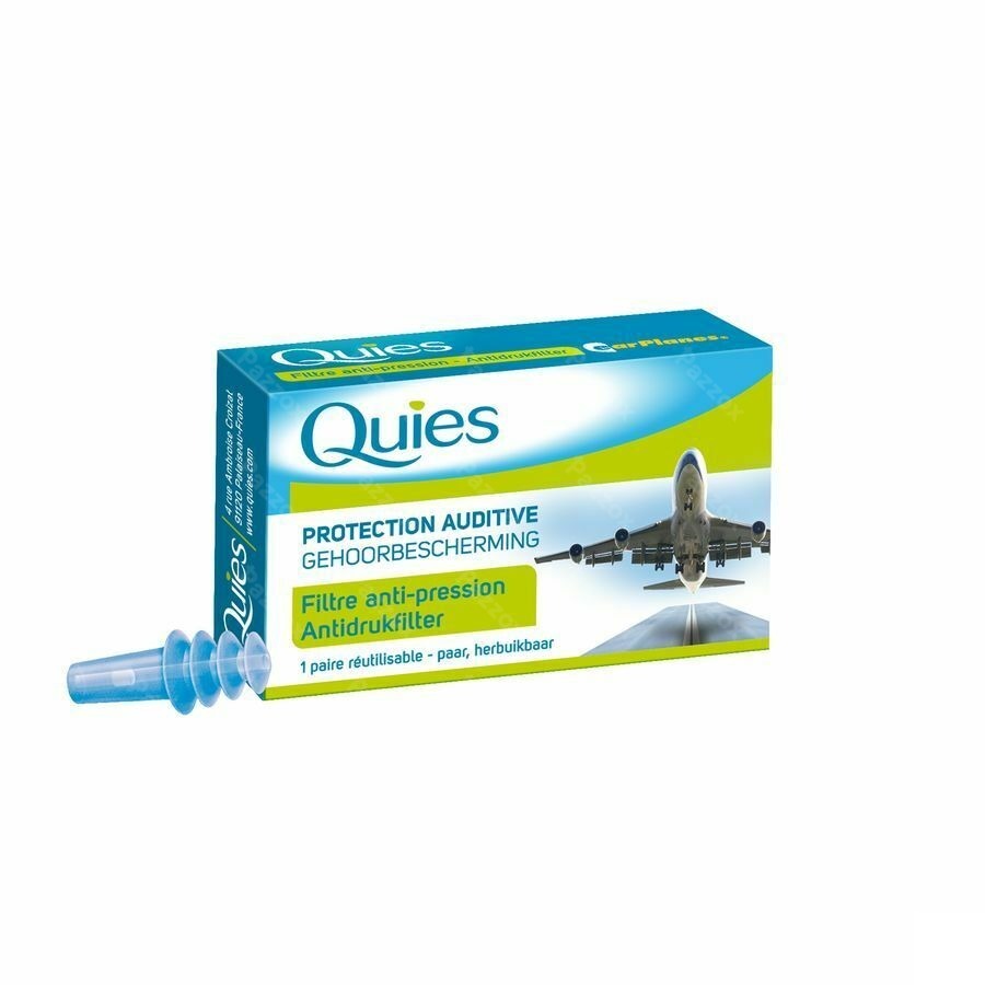 Quies Protection Auditive Avion Adulte 1 Paire