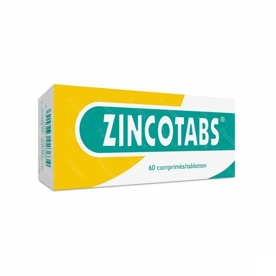 Zincotabs 60 Comprimés