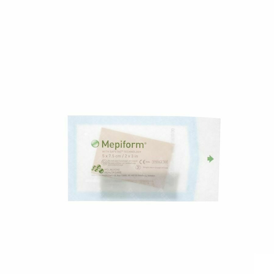 Mepiform Pans Adh A/cicat. Ster 5x 7,5cm 5 293200