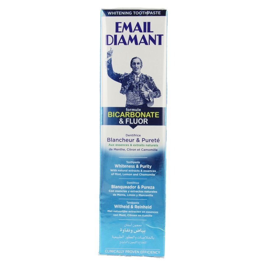Email Diamant Dentifrice Bicarbonate 50ml
