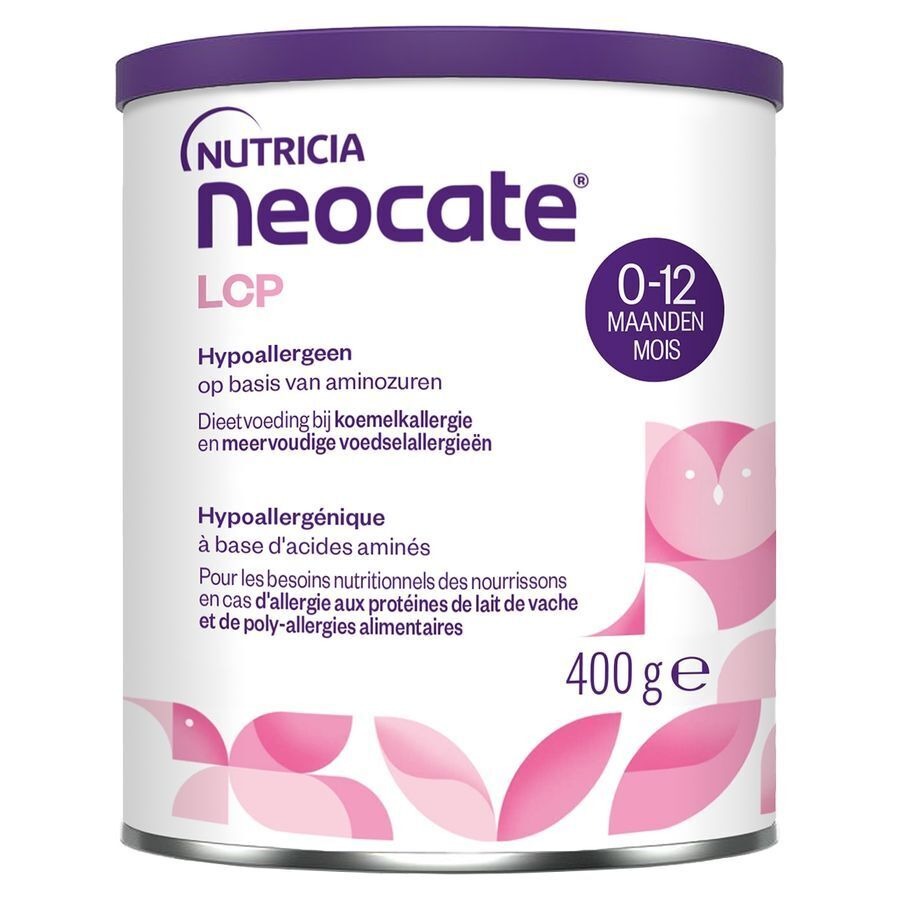 Neocate LCP Lait En Poudre Pour Nourrissons Allergiques 0-12 Maanden 400g
