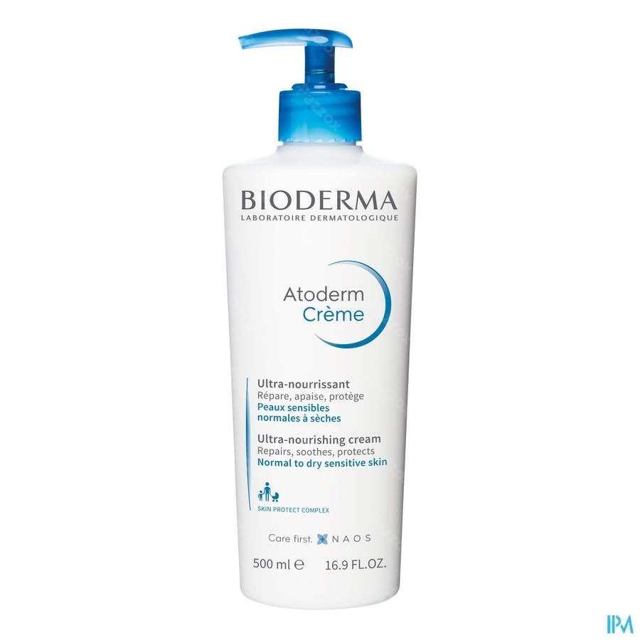 Bioderma Atoderm Creme Pump Bottle 500ml
