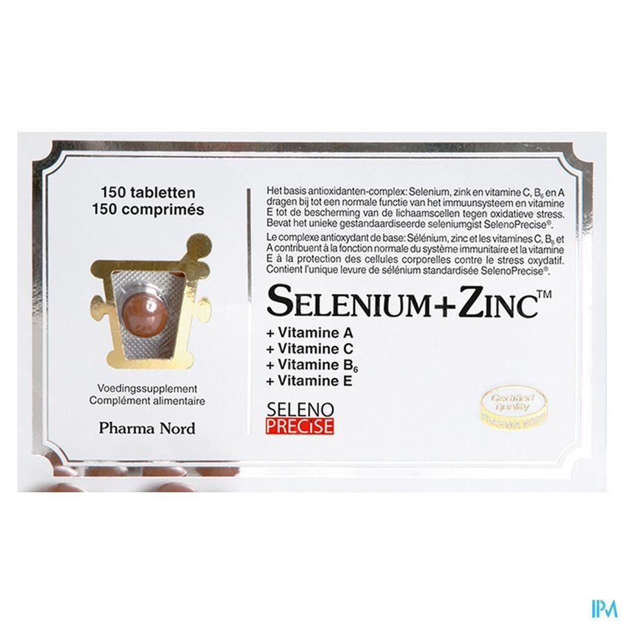 Selenium+Zinc 150 Comprimés