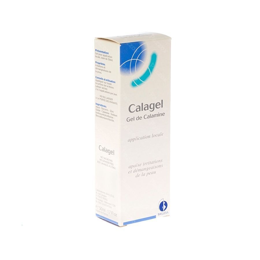 Calagel Gel Calamine Calmant 50ml