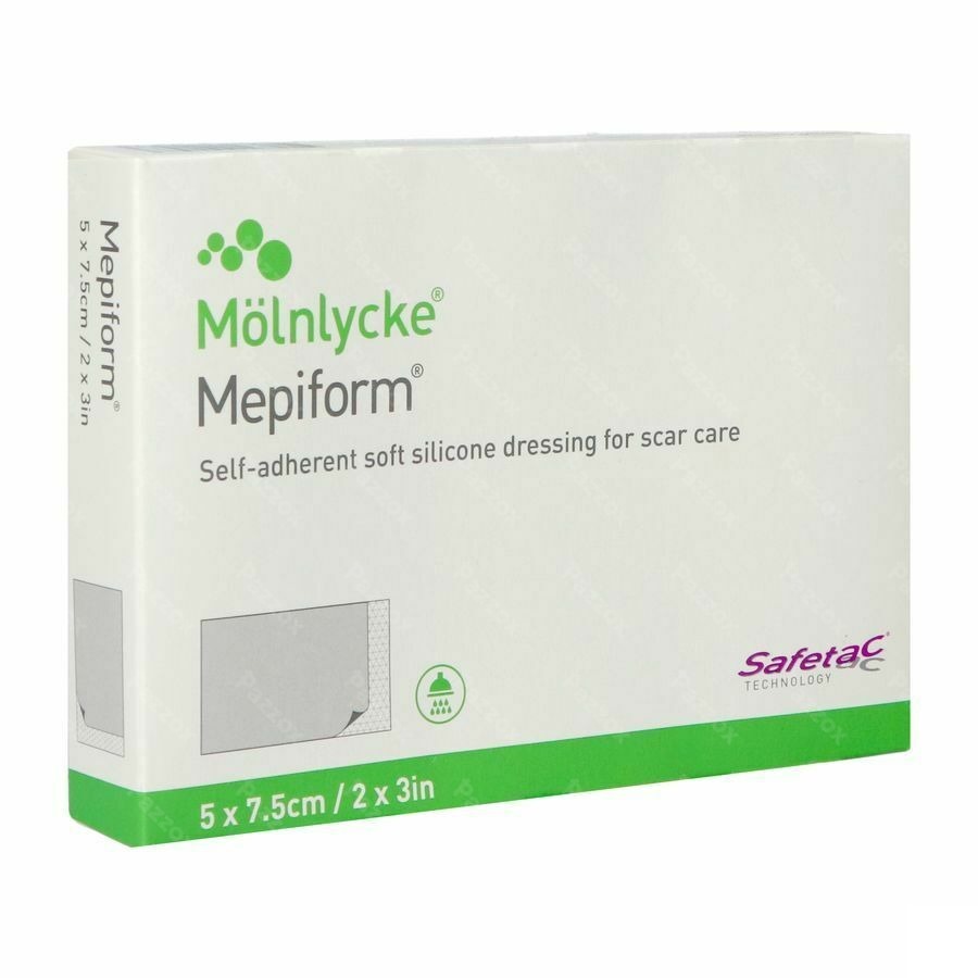 Mepiform Pans Adh A/cicat. Ster 5x 7,5cm 5 293200