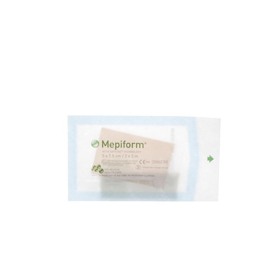 Mepiform Pans Adh A/cicat. Ster 5x 7,5cm 5 293200