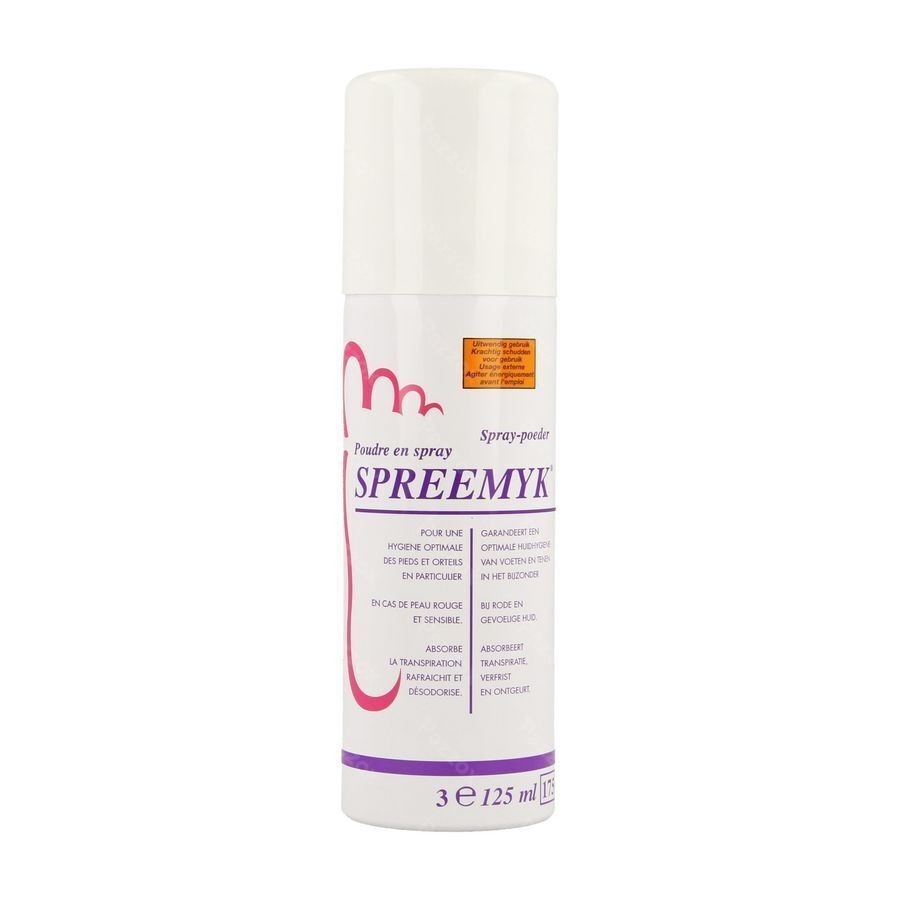 Spreemyk Spray Pdr Pieds 125ml