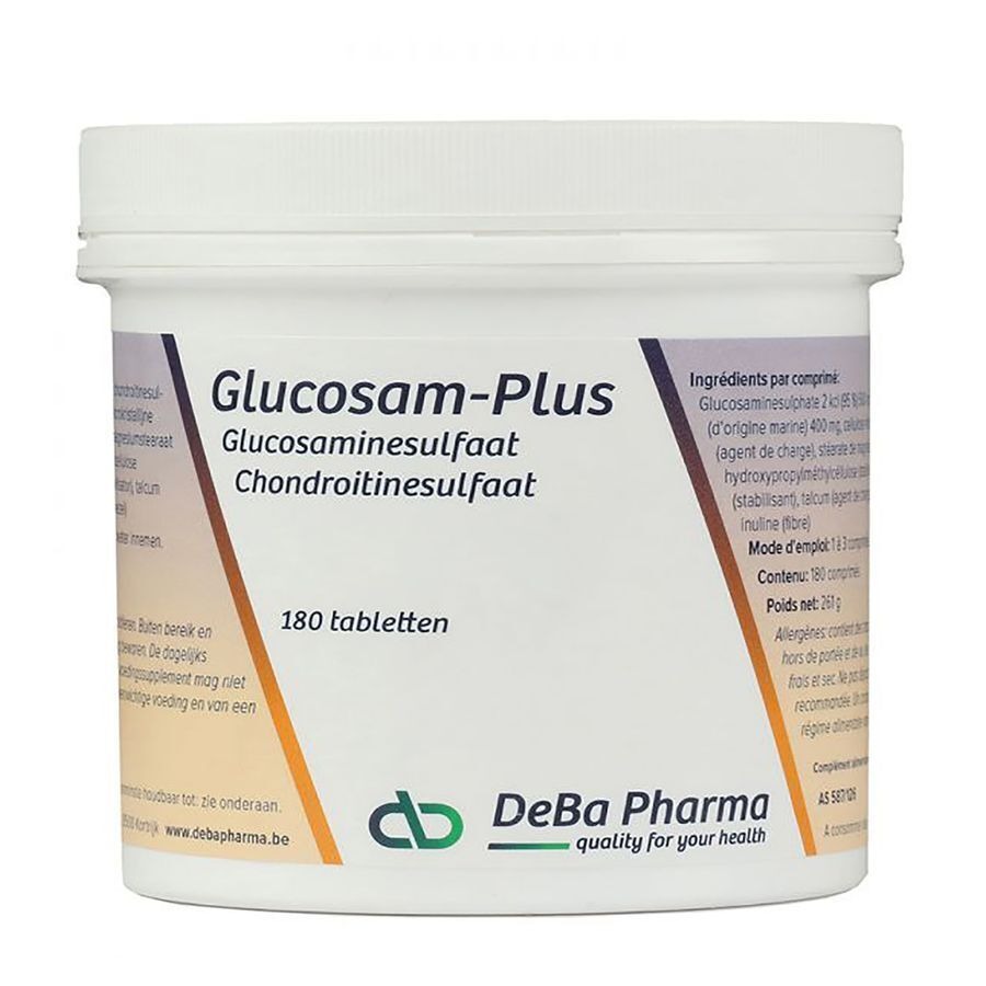 DeBa Pharma Glucosam-Plus 180 Comprimés