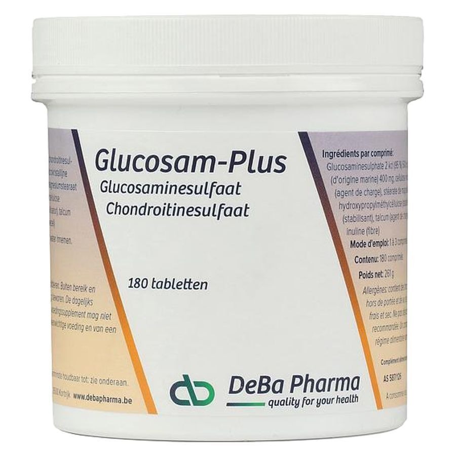 DeBa Pharma Glucosam-Plus 180 Comprimés