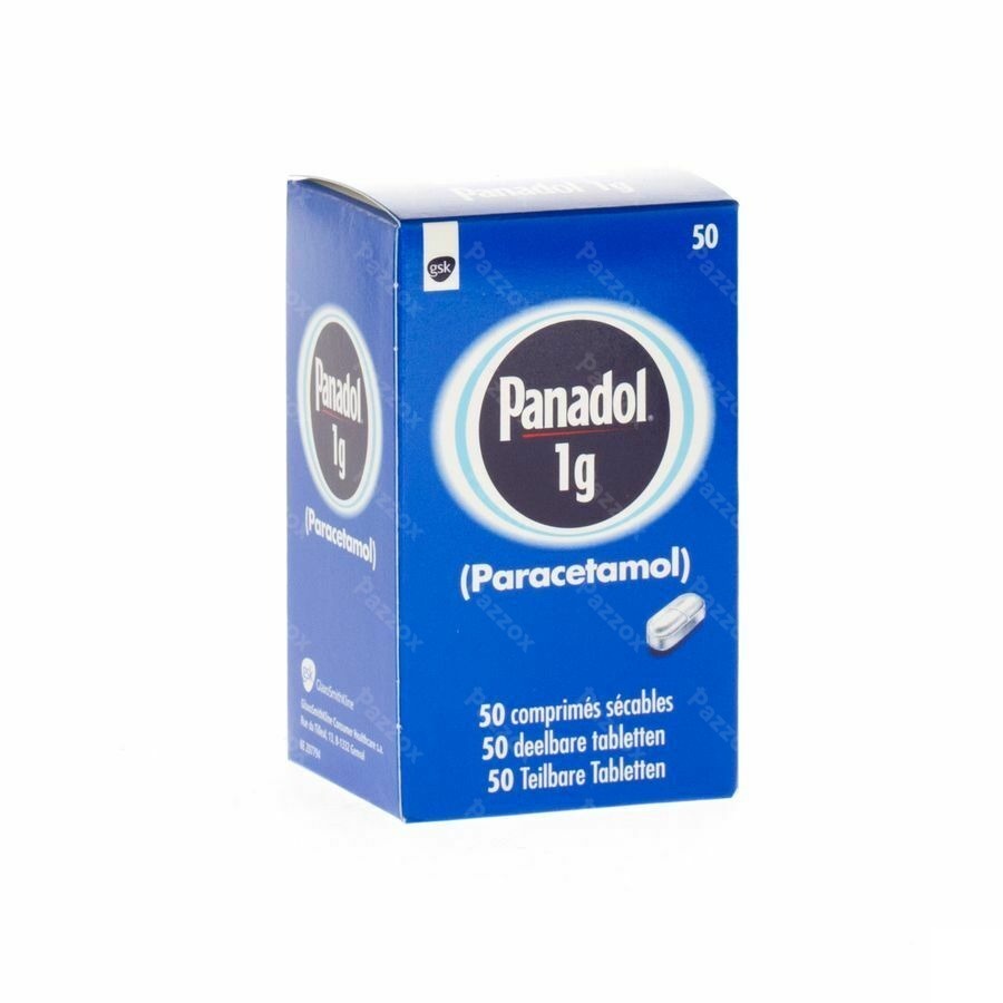 Panadol Bottle Comp 50x1g
