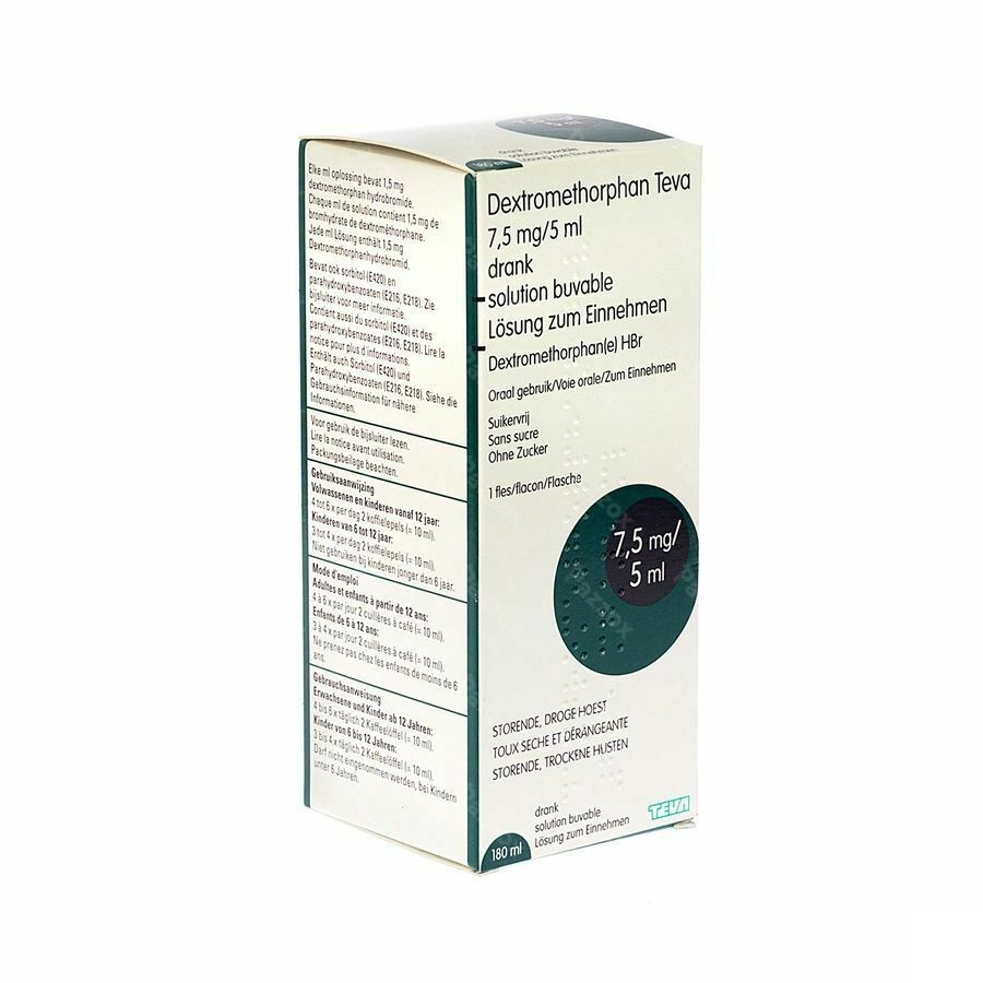 Dextromethorphan Teva Sol Per Os 180ml