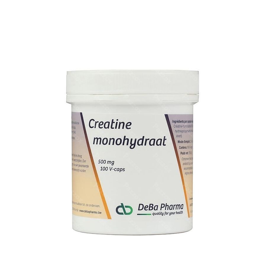 Creatine Monohydrate Caps 100x500mg Deba