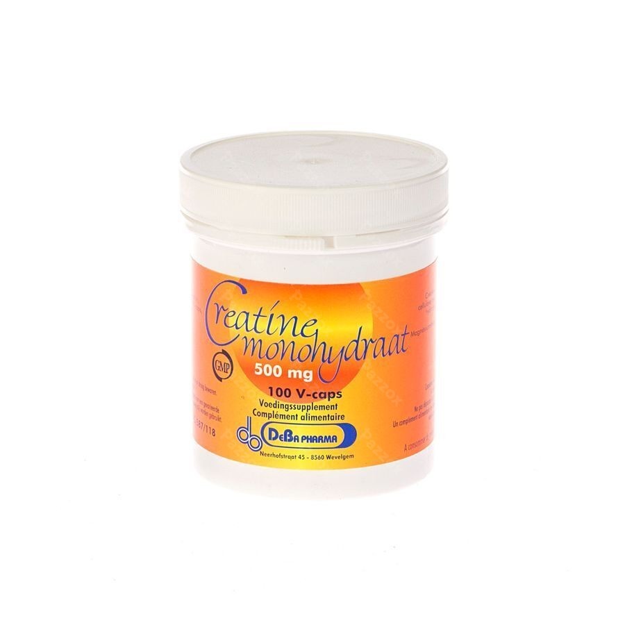 Creatine Monohydrate Caps 100x500mg Deba