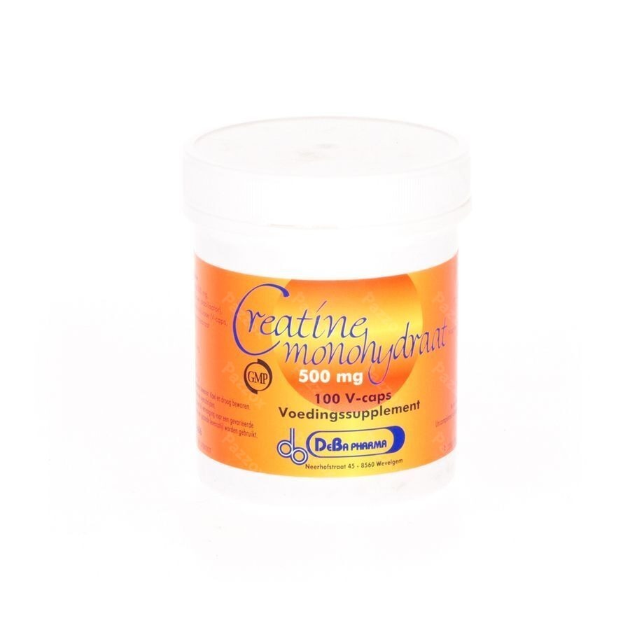 Creatine Monohydrate Caps 100x500mg Deba