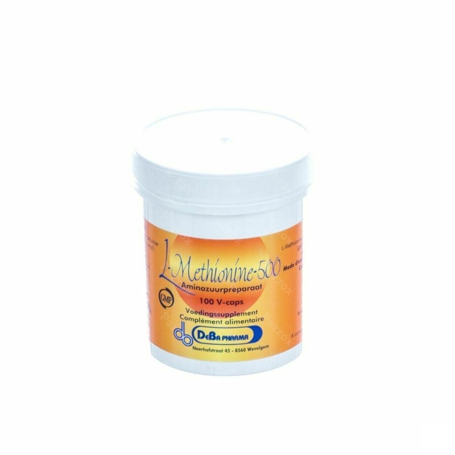 l-methionine +b6 Caps 100x500mg Deba
