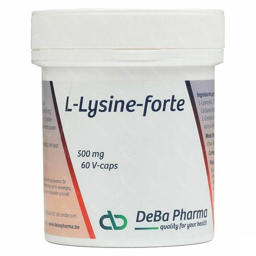 l-lysine Forte Caps 60 Deba