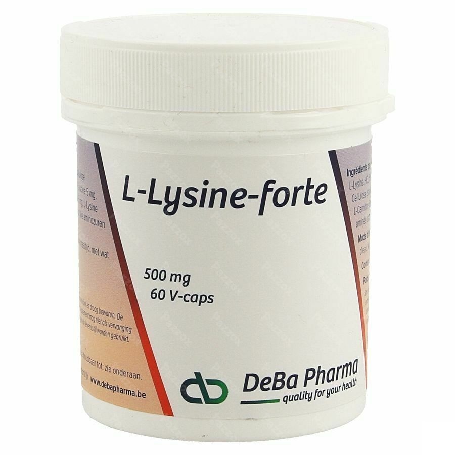 l-lysine Forte Caps 60 Deba