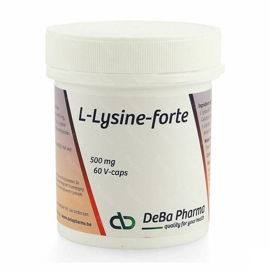 l-lysine Forte Caps 60 Deba