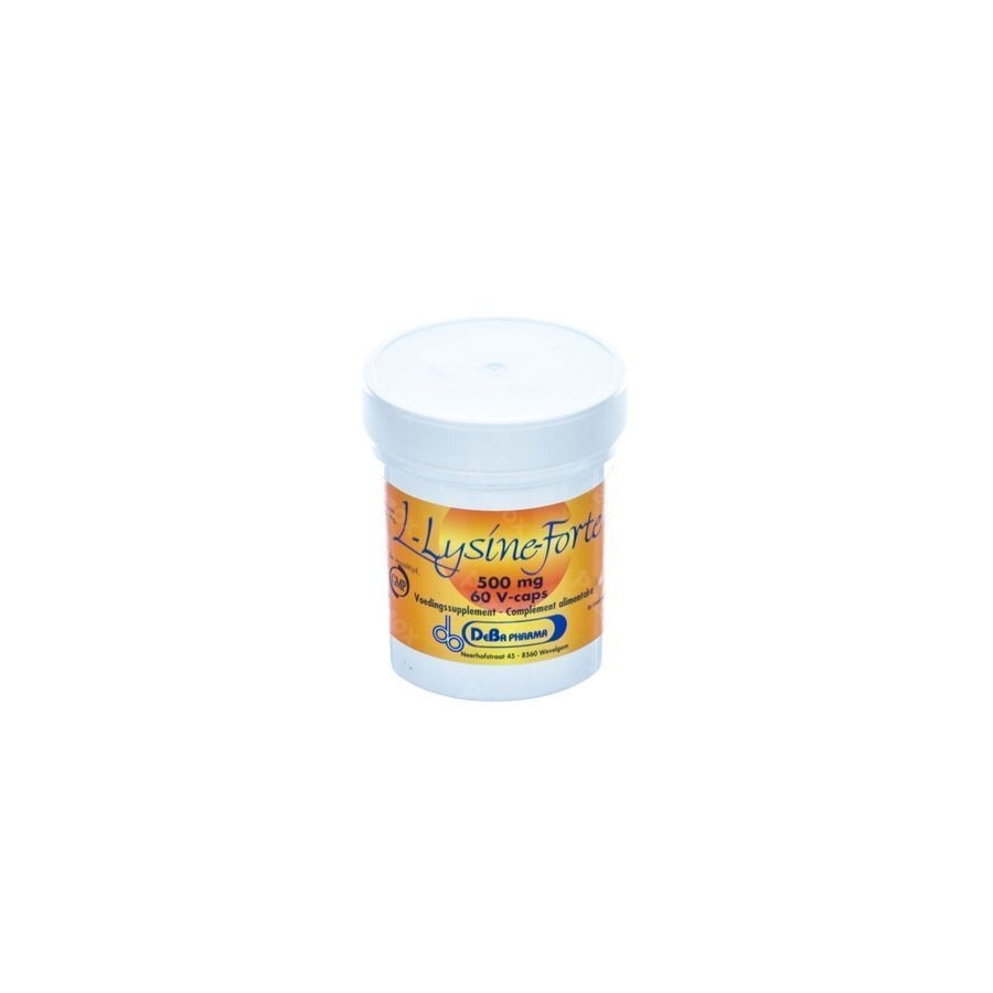 l-lysine Forte Caps 60 Deba