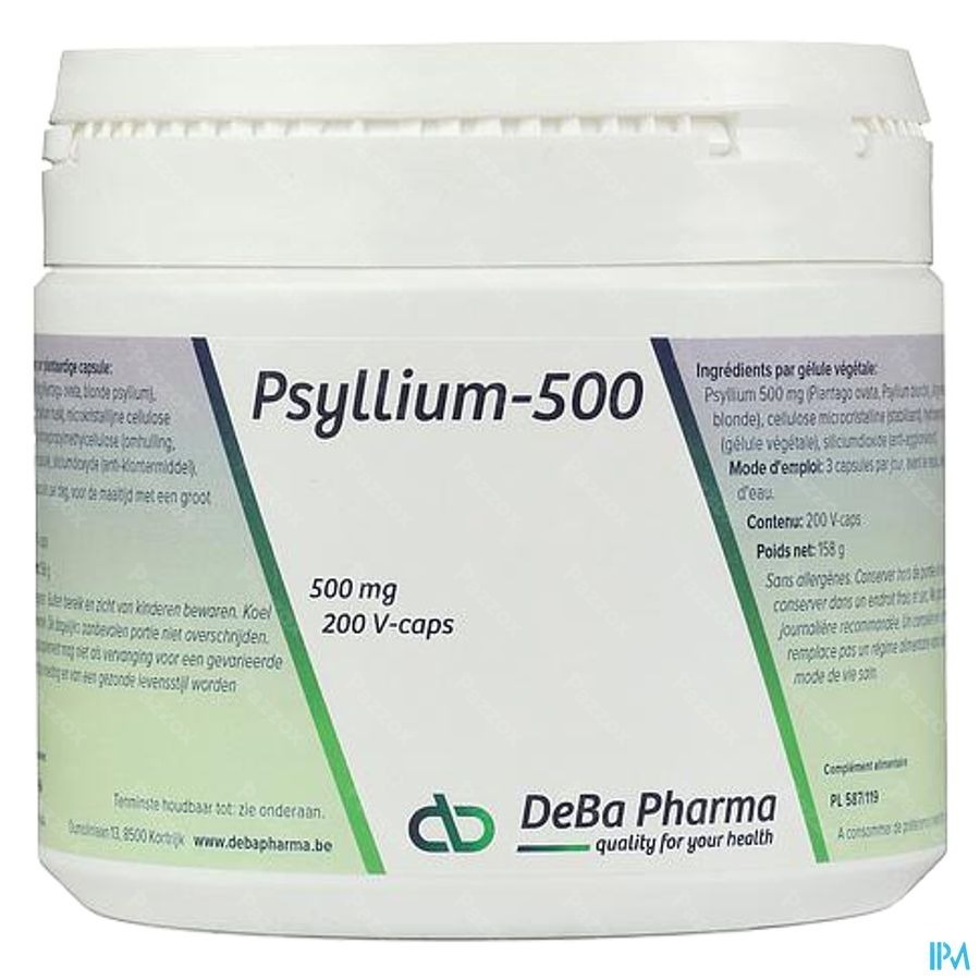 DeBa Pharma Psyllium 200 Gélules
