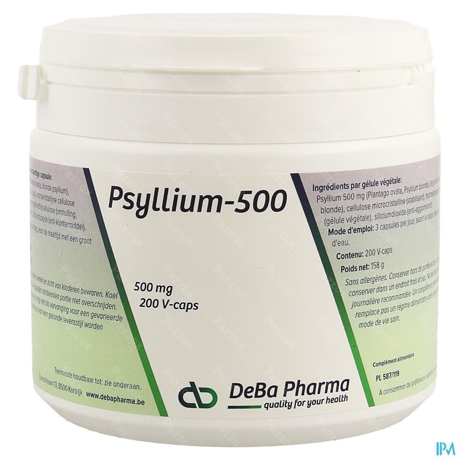 DeBa Pharma Psyllium 200 Gélules